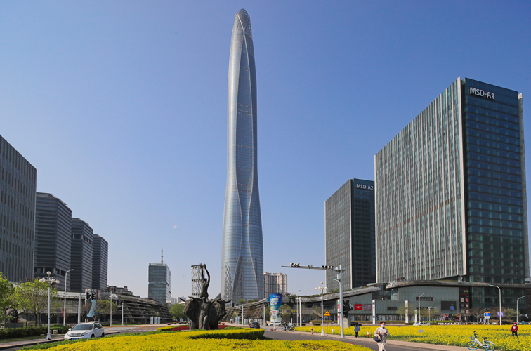 Tianjin CTF Finance Centre, Tianjin, China (Source: https://invest.teda.gov.cn/)